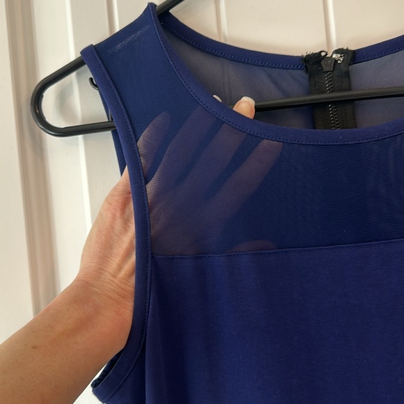 Express Navy Fit and Flare dress - Picture 10 of 16